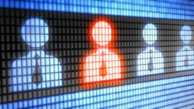 Kişi kutsal kişilerin resmi üstünde belgili tanımlık perde. 4k çözünürlüklü. Kodlayıcı Prores 4444. Harika kalitesi. Döngü.