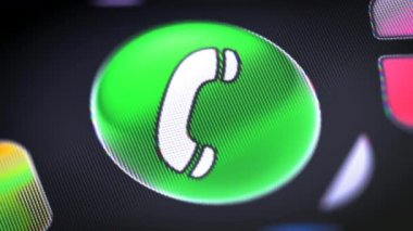 Ekran simgesini. 4k çözünürlüklü görüntüleri döngü