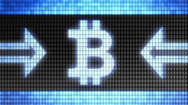Bitcoin. 4 k çözünürlüklü görüntüleri döngü var. ProRes 4444.