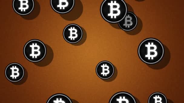 Bitcoin Les Images Boucle Ont Une Résolution Prores 4444 — Video