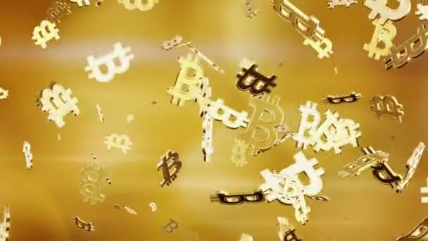 Bitcoin Çözünürlüklü Görüntüleri Döngü Var Prores 4444 — Stok video