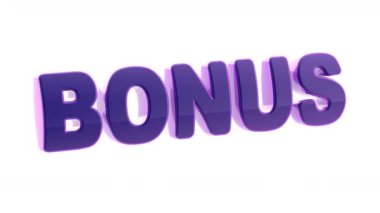 3D işareti. Görüntüleri 4k çözünürlük. 