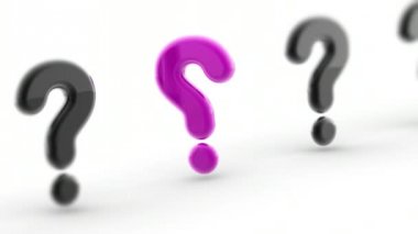 Beyaz yüzey üzerinde 3D simgesi