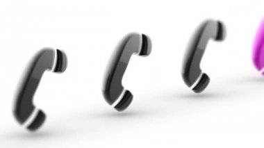 Beyaz yüzey üzerinde 3D simgesi