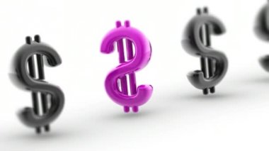 Beyaz yüzey üzerinde 3D simgesi