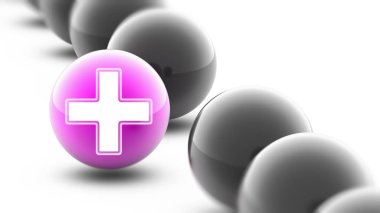 Top simgesine. Atış kapatın