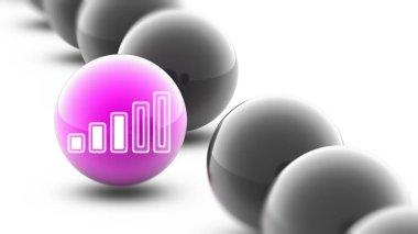 Ortalama bir sinyal düzeyi.