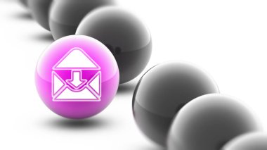 Top simgesine. Atış kapatın