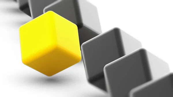 Cubes Symbol Illustration — Stock Photo, Image