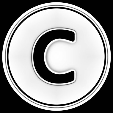 Mektup bir dairede. Renkli çizimi.