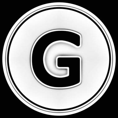 Mektup bir dairede. Renkli çizimi.