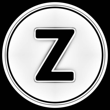 Mektup bir dairede. Renkli çizimi.