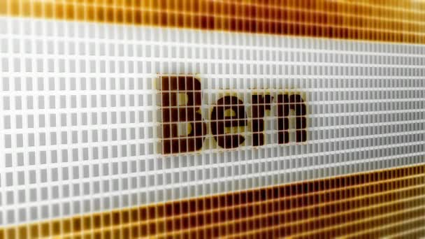 Bern Sur Écran Résolution Encodeur Prores 4444 Grande Qualité Boucle — Video