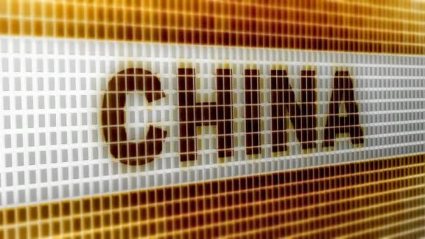 Kína Képernyőn Felbontás Kódoló Prores 4444 Kiváló Minőségű Hurok — Stock videók