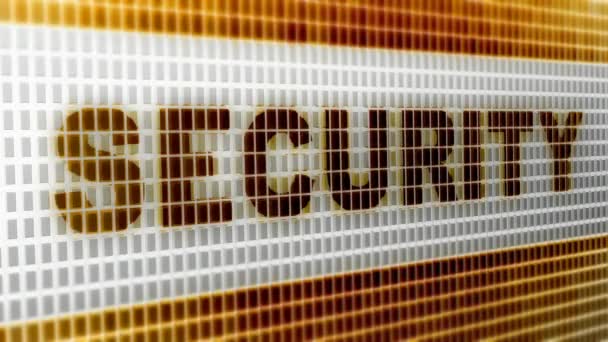 Sécurité Sur Écran Résolution Encodeur Prores 4444 Grande Qualité Boucle — Video