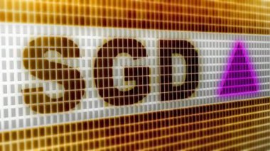 Singapur Doları ekranında. 4 k çözünürlüklü görüntüleri döngü var. Kodlayıcı Prores 4444. 