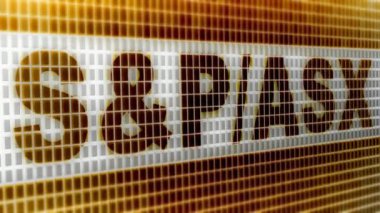 Piyasa ağırlıklı ve float-düzeltilir borsa endeksi Avustralya stokları. 4 k çözünürlüklü görüntüleri döngü var. Kodlayıcı Prores 4444.  