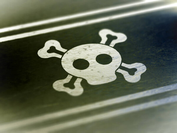 Вирусная икона на бумаге. Цветная иллюстрация
.