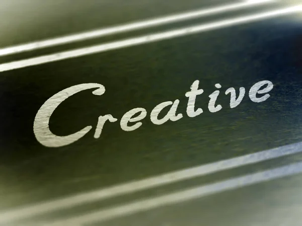 Creativo Carta Illustrazione Colore — Foto Stock