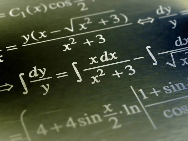 Matematica Carta Illustrazione Del Colore — Foto Stock