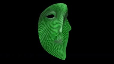 Maske. 4 k çözünürlüklü görüntüleri döngü var. ProRes 4444. 