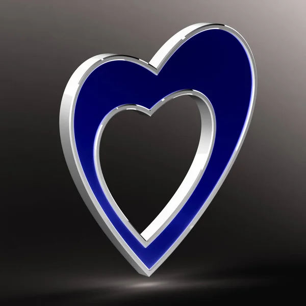 Heart Icon Illustration — Stock Photo, Image