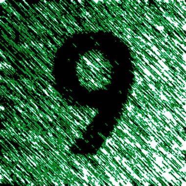 Sayı simgesi. İllüstrasyon.