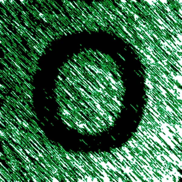 緑の背景の文字 — ストック写真