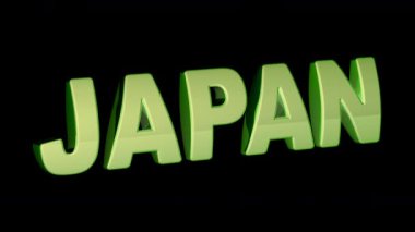 Japonya. Görüntüleri döngü 4 k çözünürlük ve alfa kanalı vardır. ProRes 4444.  