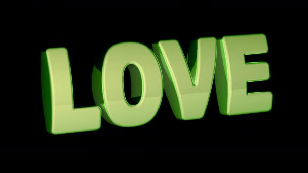 Amor Looping Metraje Tiene Resolución Canal Alfa Prores 4444 — Vídeos de Stock