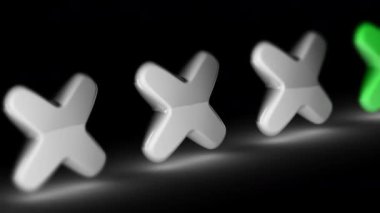 Hata simgesi. 4 k çözünürlüklü görüntüleri döngü var. ProRes 4444. 