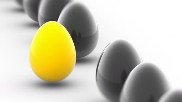 解像度のループの卵 — ストック動画