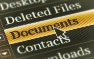 Programlar menü ekranında. 3D çizim.