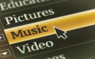 Programlar menü ekranında. 3D çizim.