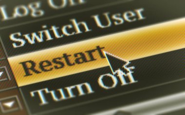 Programlar menü ekranında. 3D çizim.