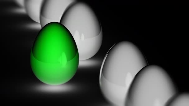 Αυγό Πολεμίστρα Βίντεο Έχει Ανάλυση Prores 4444 Απεικόνιση — Αρχείο Βίντεο