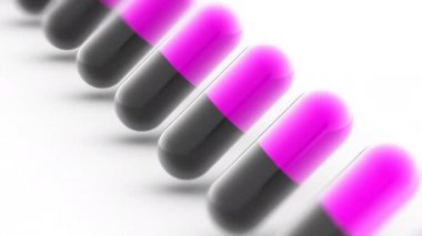 Hapları. 4 k çözünürlüklü görüntüleri döngü var. ProRes 4444. 3D çizim.