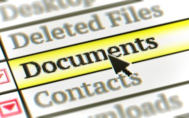 Programlar menü ekranında. 3D çizim.