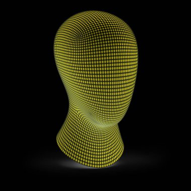 Baş işareti simgesi yakın çekim 