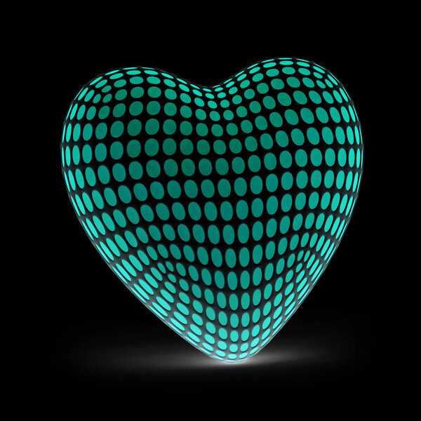 Знак сердечного знака вблизи
 