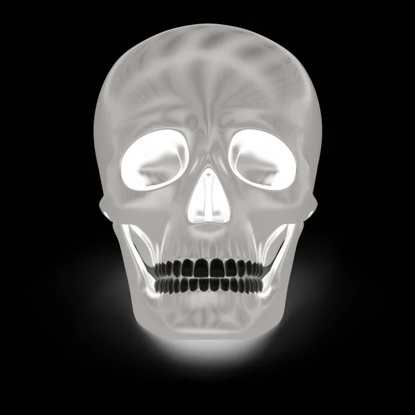 Skull Sign Icon Close — Stock Photo, Image