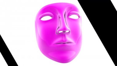 Maske. 4 k çözünürlüklü görüntüleri döngü var. ProRes 4444.