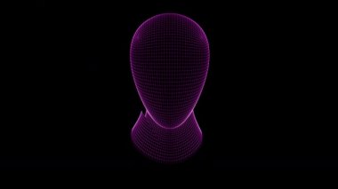 Kafası. 4 k çözünürlüklü görüntüleri döngü var. ProRes 4444.