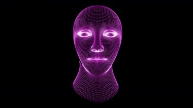 Kafası. 4 k çözünürlüklü görüntüleri döngü var. ProRes 4444.