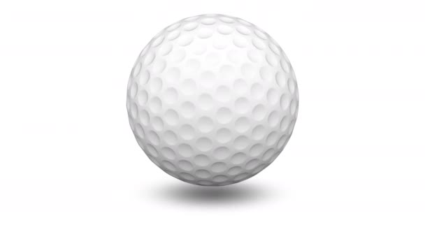 Golfball. Opakování záběru má rozlišení 4 k. ProRes 4444.