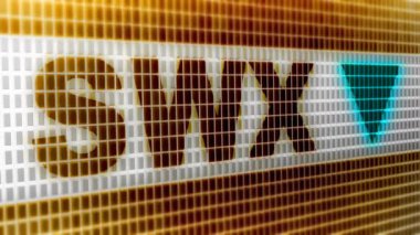 Altı İsviçre Zürih'te dayalı Satım (eski adıyla Swx Swiss Exchange), değil İsviçre'nin asıl Menkul Kıymetler Borsası (diğer Berne Satım olmak). 4 k çözünürlüklü görüntüleri döngü var. ProRes 4444.