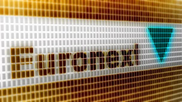 Euronext Jest Europejska Giełda Siedzi Amsterdam Bruksela Londyn Lizbona Paryżu — Wideo stockowe