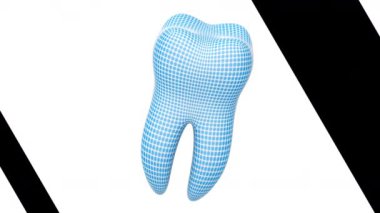 Diş. 4 k çözünürlüklü görüntüleri döngü var. ProRes 4444.