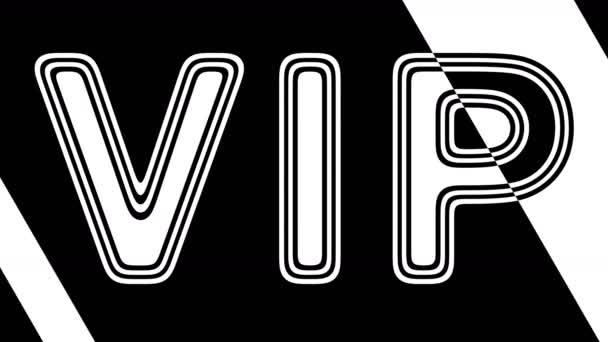 Vip Ταινία Βρόχου Έχει Ανάλυση Εικόνα — Αρχείο Βίντεο