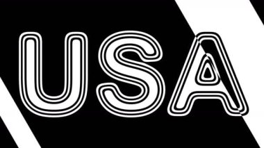 Abd. Döngü görüntüleri 4k çözünürlüğe sahiptir. Illüstrasyon.